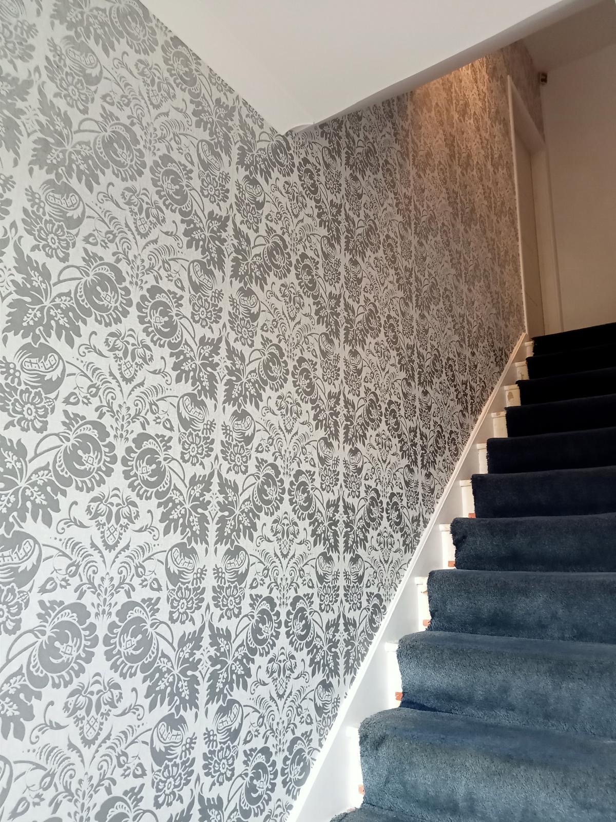 wallpaper hanging Brixton, SW2